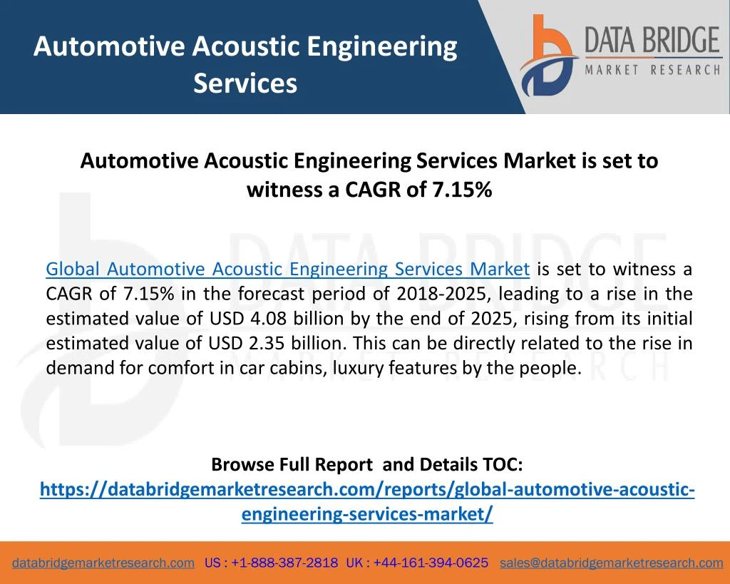 automotive acoustic engineering services
