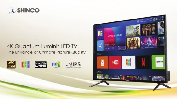 Shinco 4K Smart LED TV