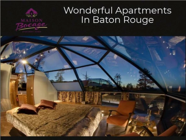 Wonderful Apartments In Baton Rouge