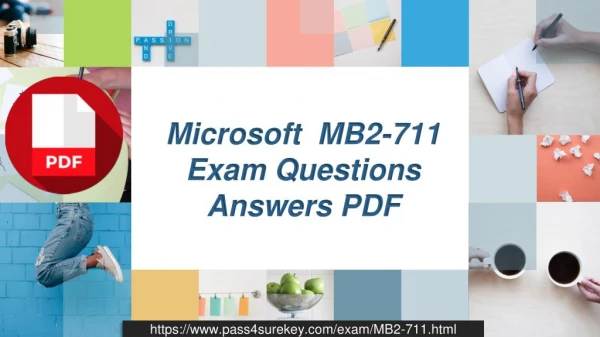 Microsoft MB2-711 Dumps Practice Test Question And Answers.