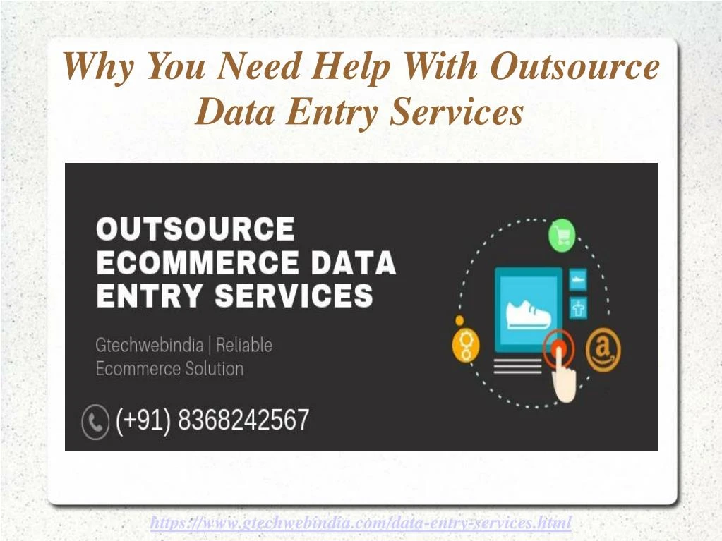 why you need help with outsource data entry services