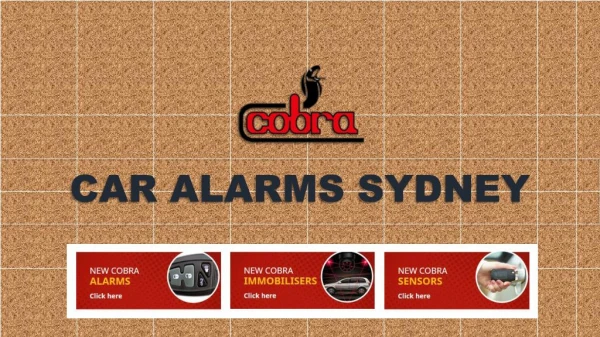 All You Need to Know About Car Alarm System