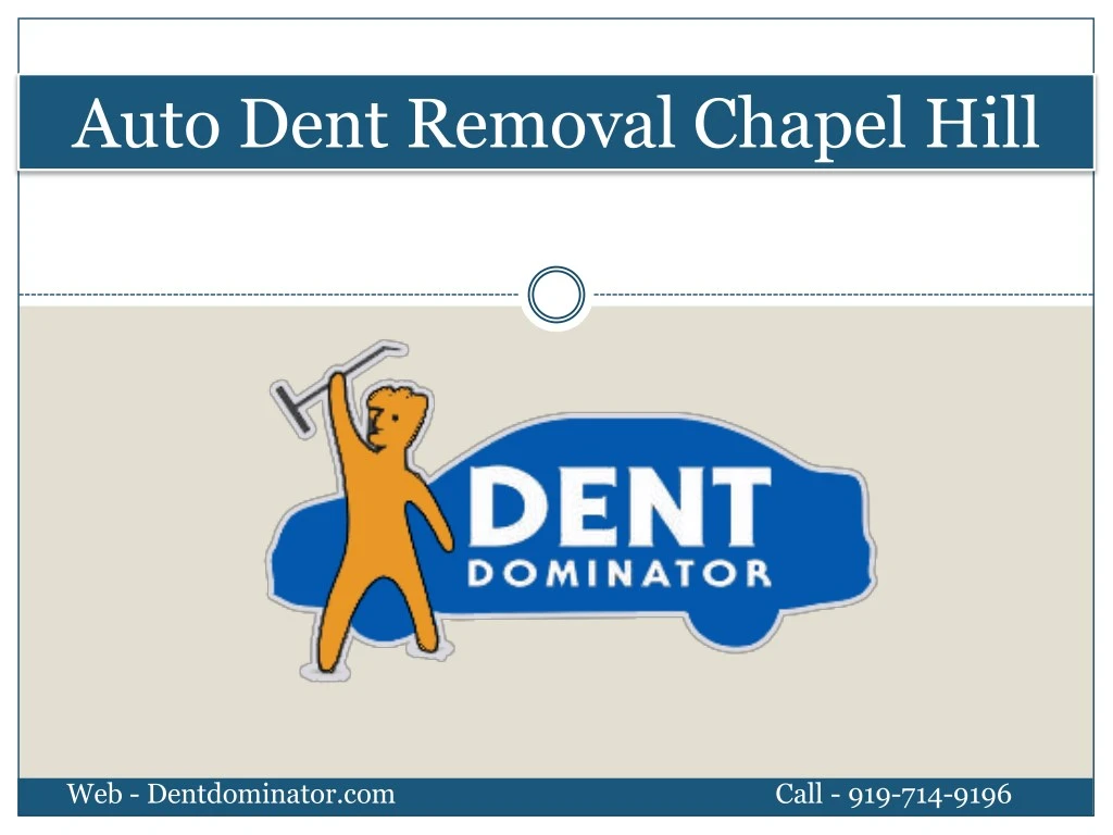 auto dent removal chapel hill