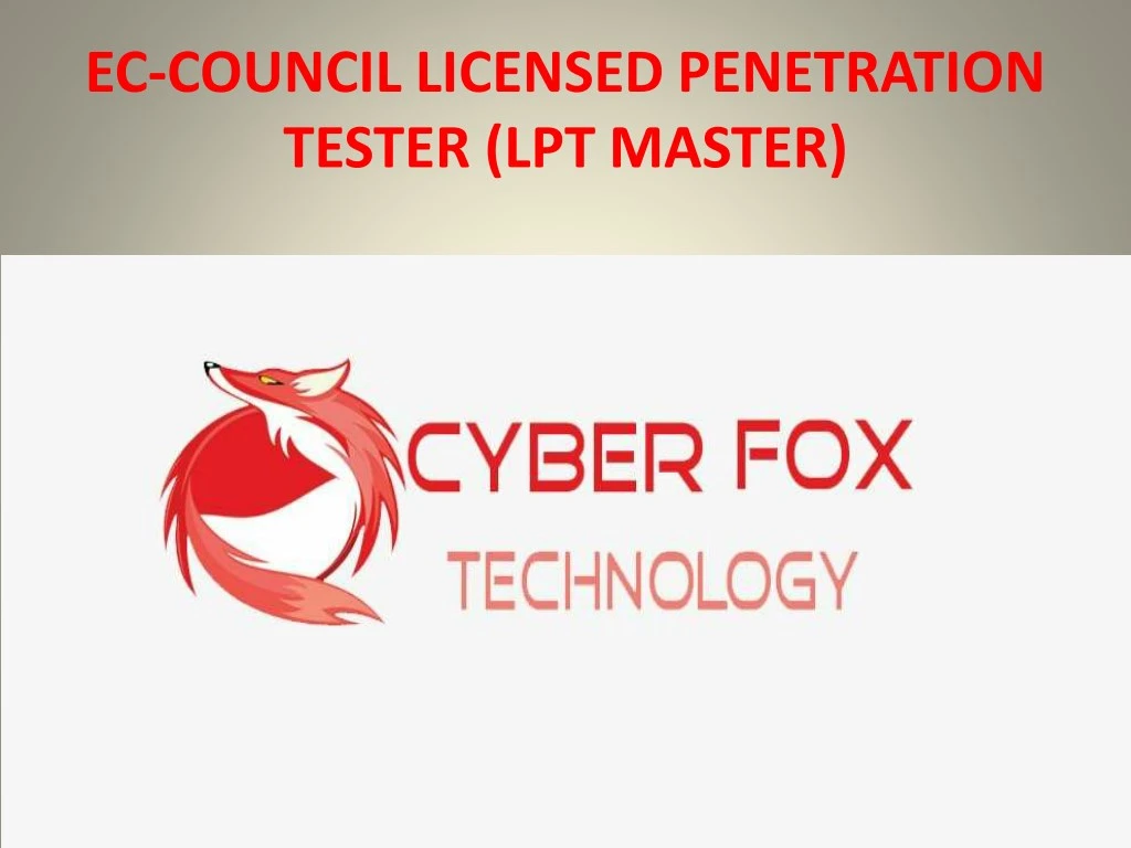 ec council licensed penetration tester lpt master