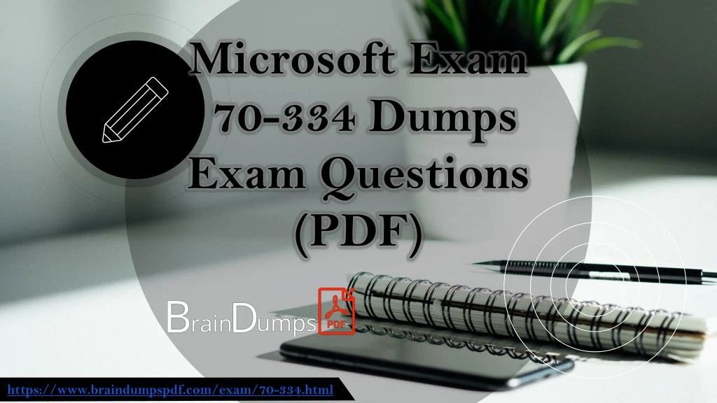 microsoft exam 70 334 dumps exam questions pdf