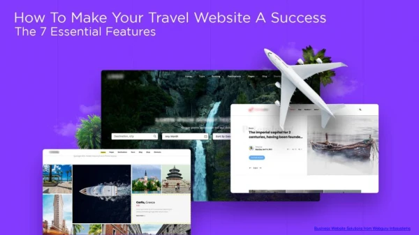 How to Build a Successful Travel Agency Website?