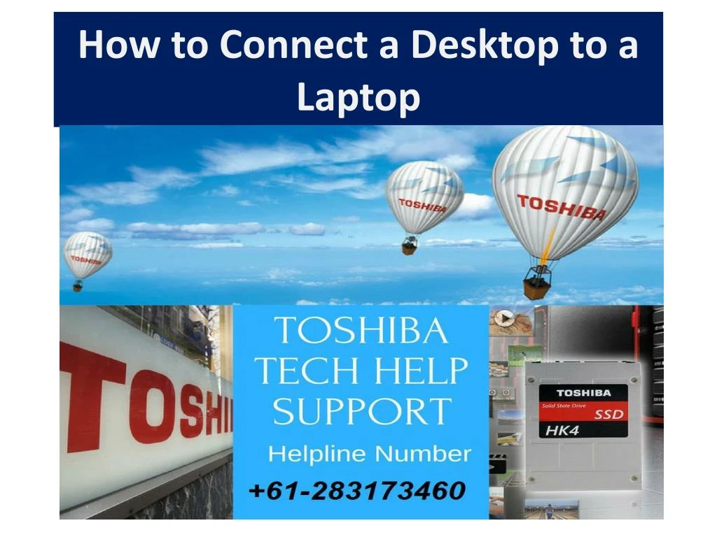 how to connect a desktop to a laptop