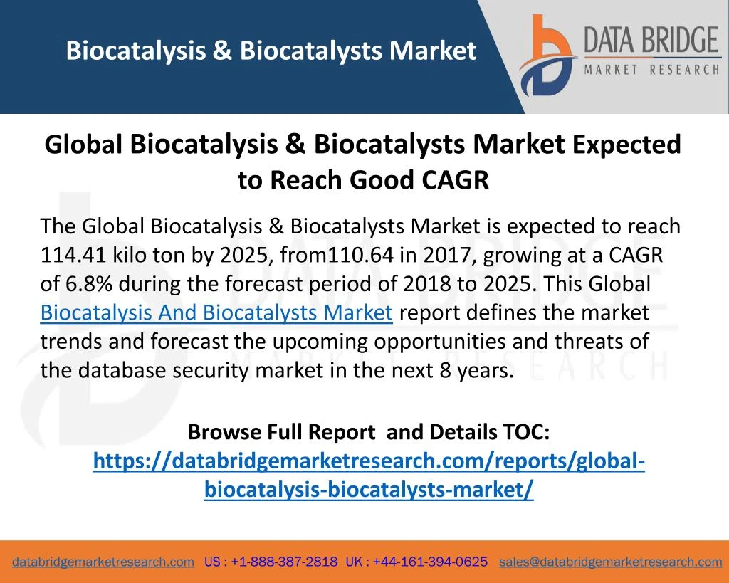 biocatalysis biocatalysts market