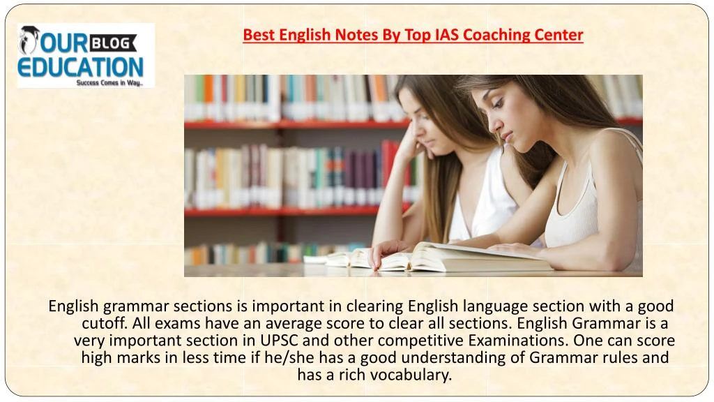 best english notes by top ias coaching center