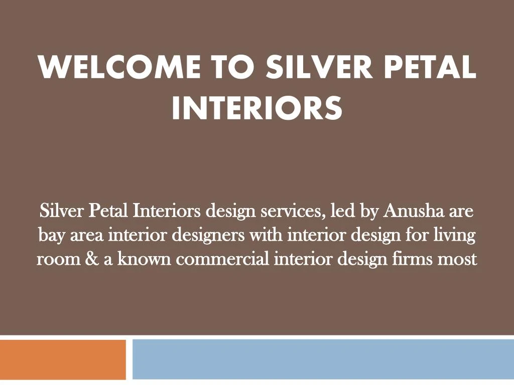 welcome to silver petal interiors