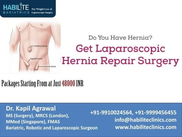 Laparoscopic Hernia Repair Surgery in Delhi