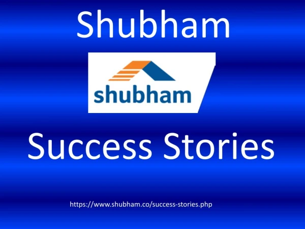 Shubham Loan against property