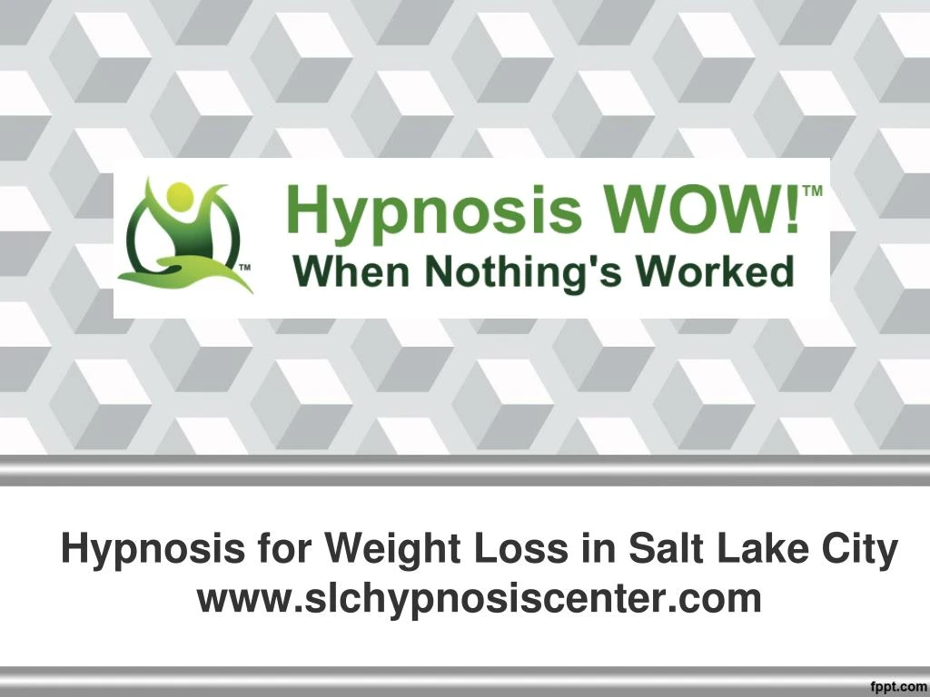 hypnosis for weight loss in salt lake city www slchypnosiscenter com