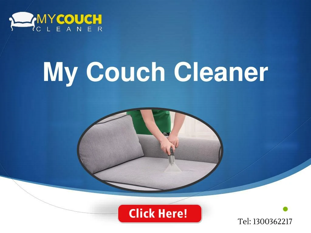 my couch cleaner