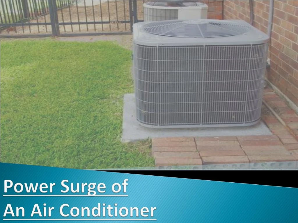 power surge of an air conditioner