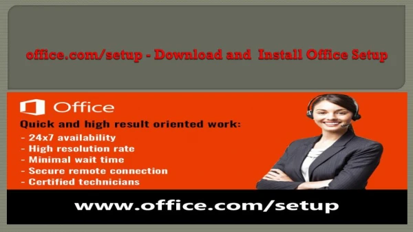 office com setup download and install office setup