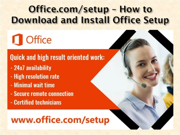 office.com/setup - Activate Office Setup