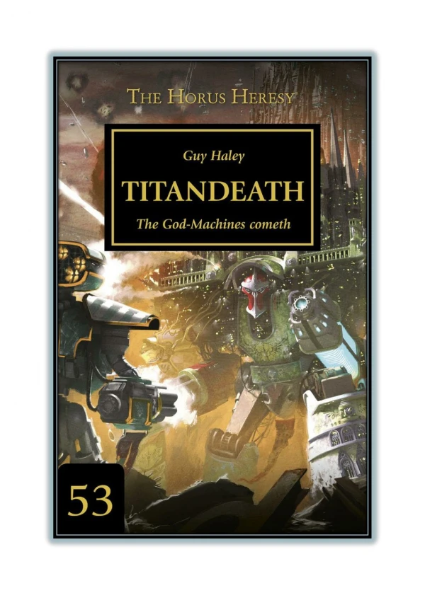 Read Online [PDF] and Download Titandeath By Guy Haley
