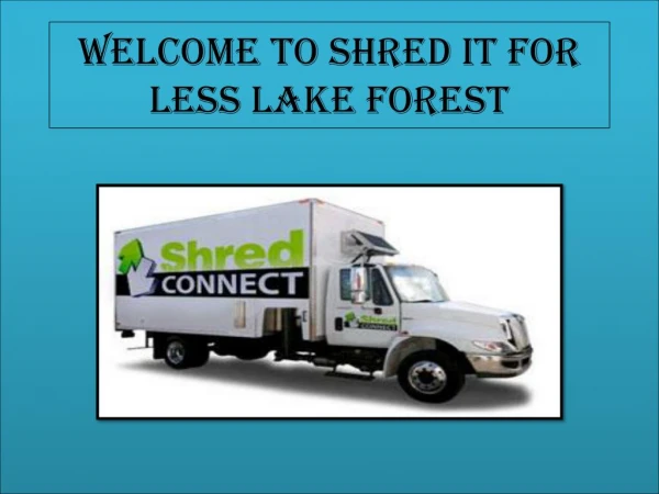 Mobile Shredding Companies