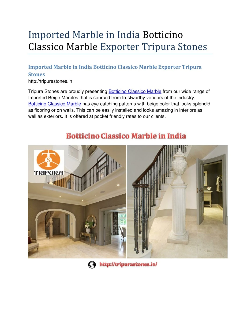imported marble in india botticino classico