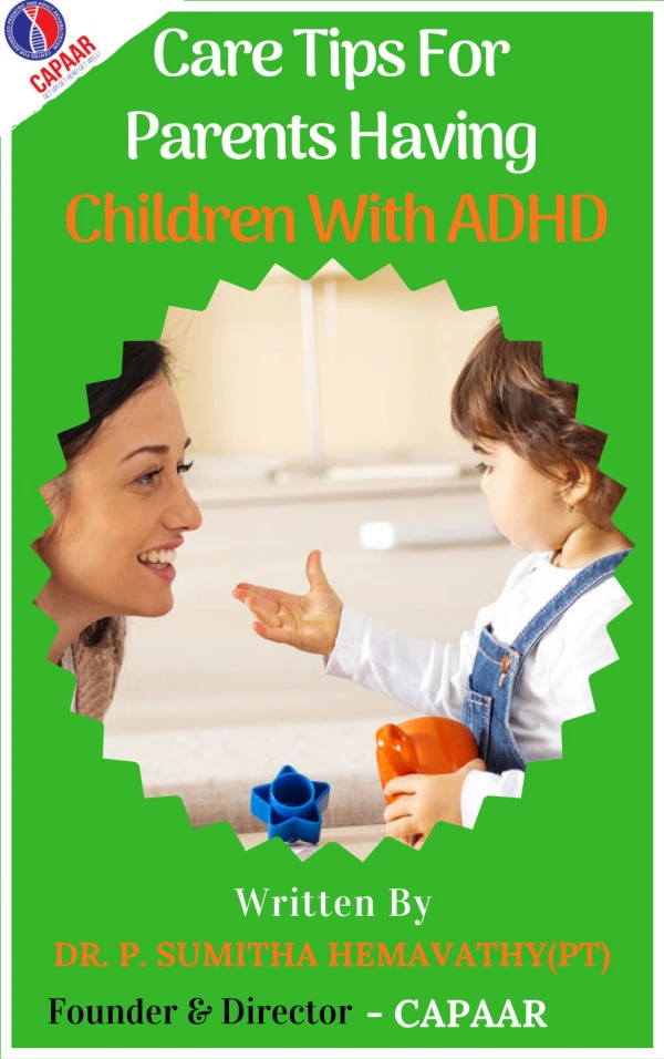 Parenting Tips for ADHD Child | Best Centre for Autism Treatment in Hulimavu