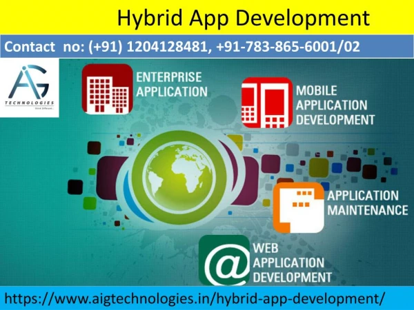 Hybrid App Development Company In India | Noida Delhi