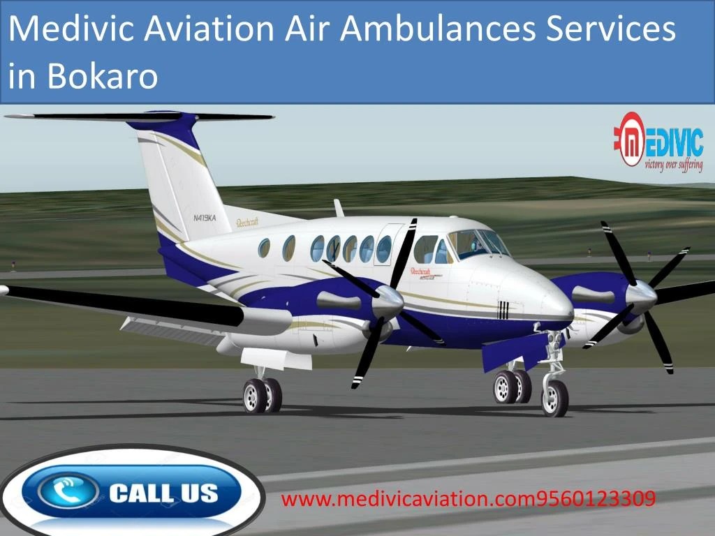 medivic aviation air ambulances services in bokaro