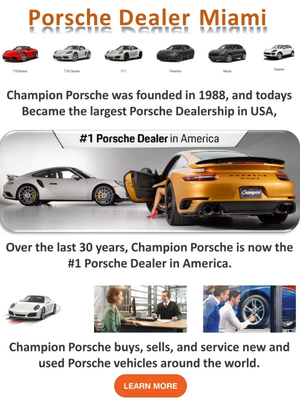 Porsche Florida Dealers