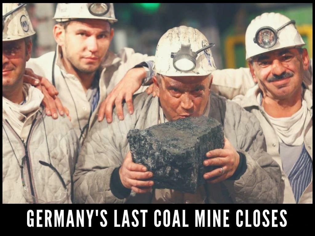 germany s last coal mine closes