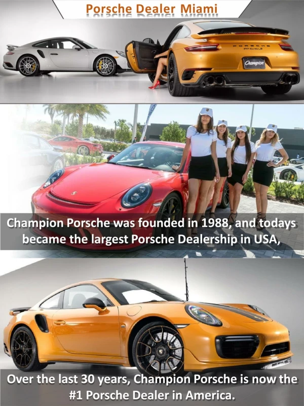 Buy Porsche in Miami