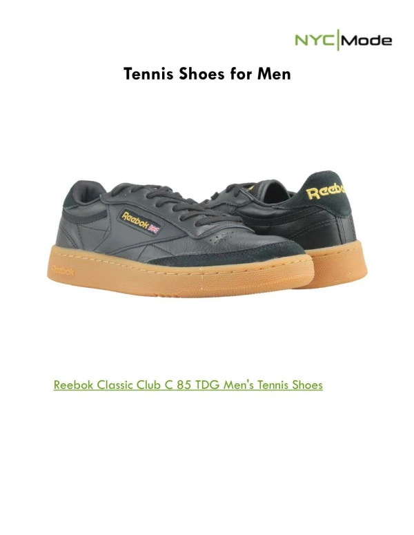 Reebok and Nike Tennis Shoes for Men