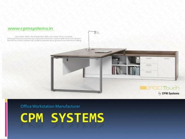 Benifits of Using Modular Office Workstations form CPM Systems
