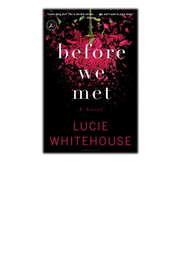 [PDF] Free Download Before We Met By Lucie Whitehouse
