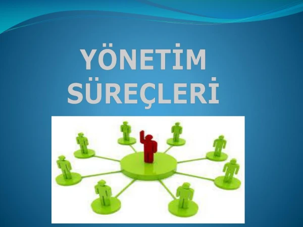 Eğitim'de Yönetim Süreçleri - İngilizce Sefa Sezer