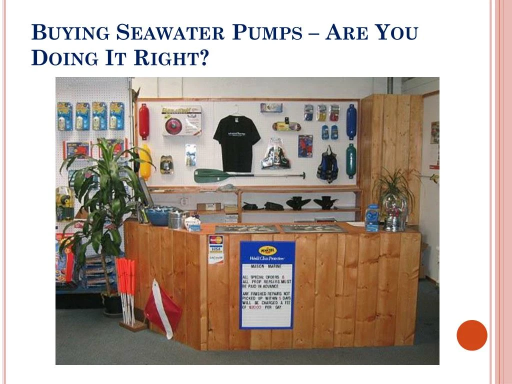 buying seawater pumps are you doing it right