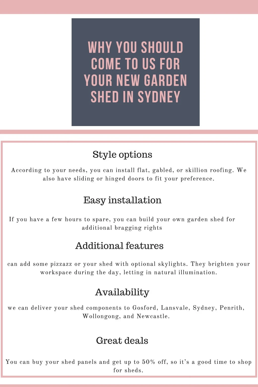 why you should come to us for your new garden