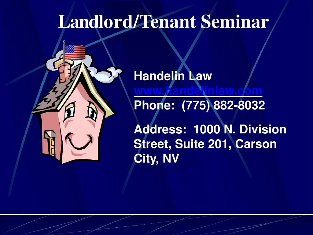 land l ord tenant seminar