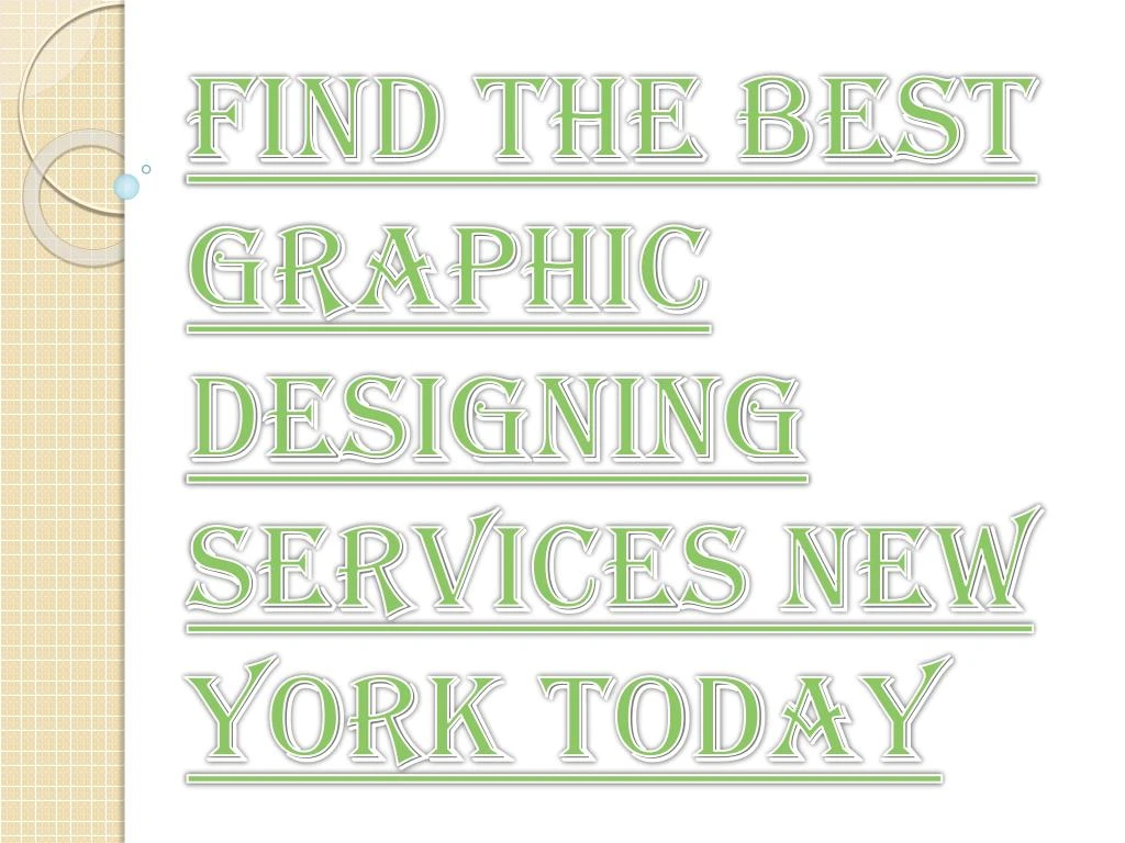 find the best graphic designing services new york today