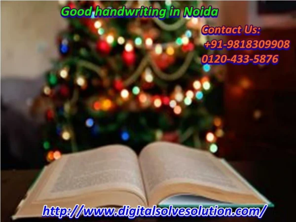 Importance of good handwriting in Noida 0120-433-5876