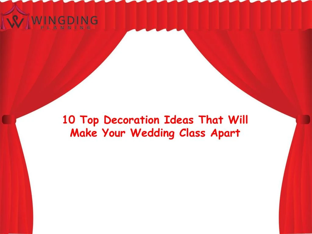 10 top decoration ideas that will make your