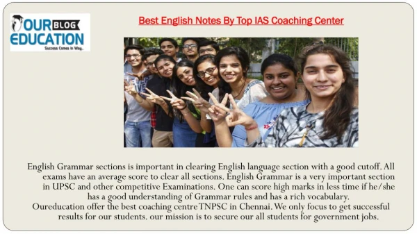 Best English Notes By Qualified and Experienced Faculty - Vocabulary
