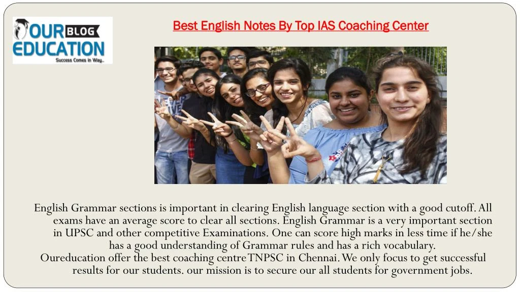 best english notes by top ias coaching center