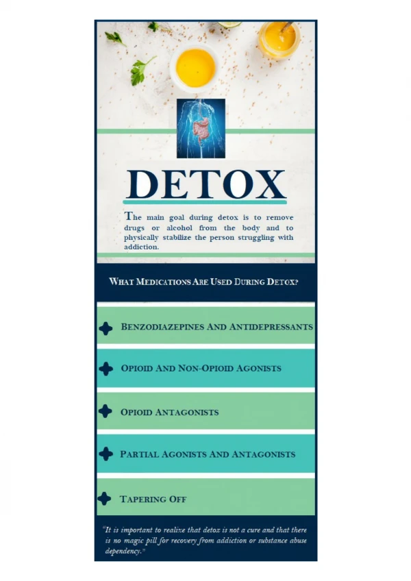 Medications Are Used During Detox
