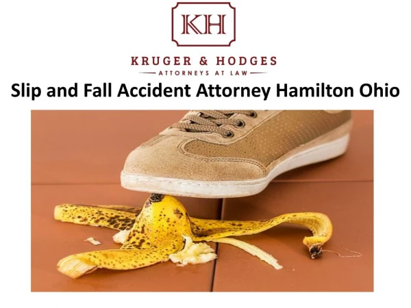 Slip and Fall Accident Attorney Hamilton Ohio