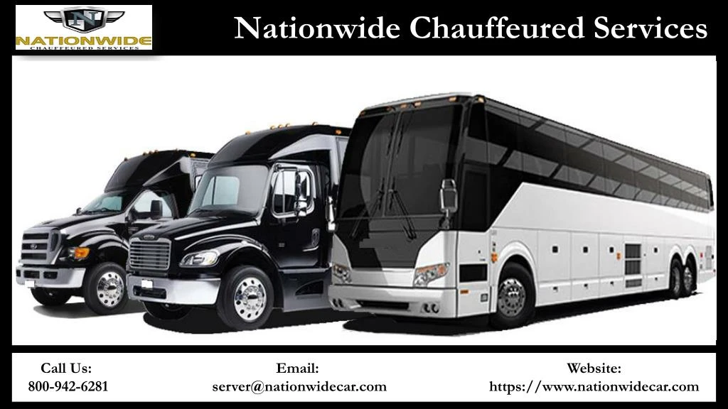 nationwide chauffeured services