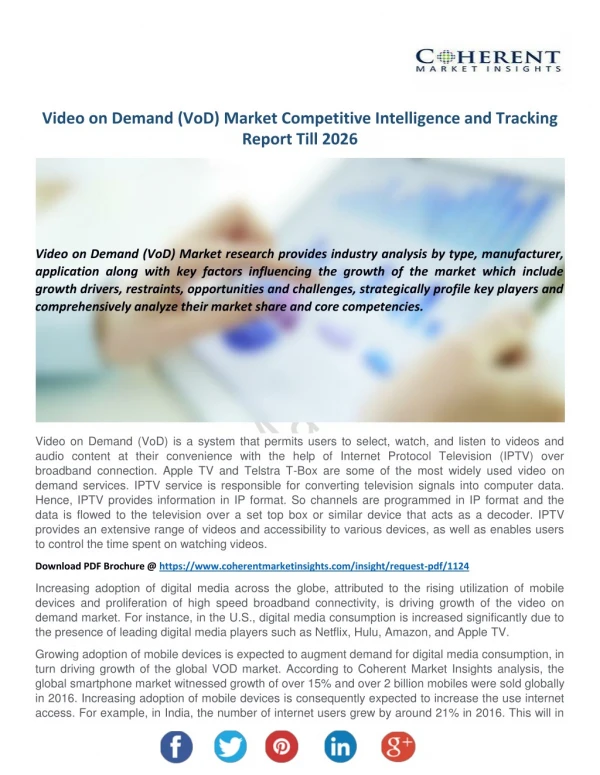 Video On Demand Market