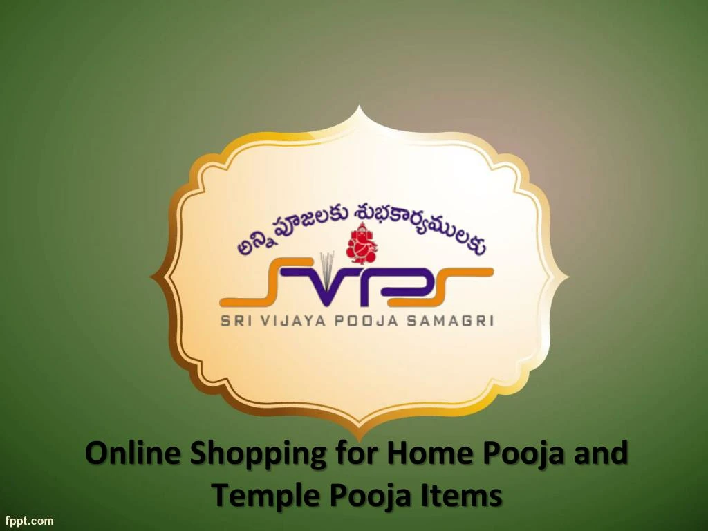 online shopping for home pooja and temple pooja items