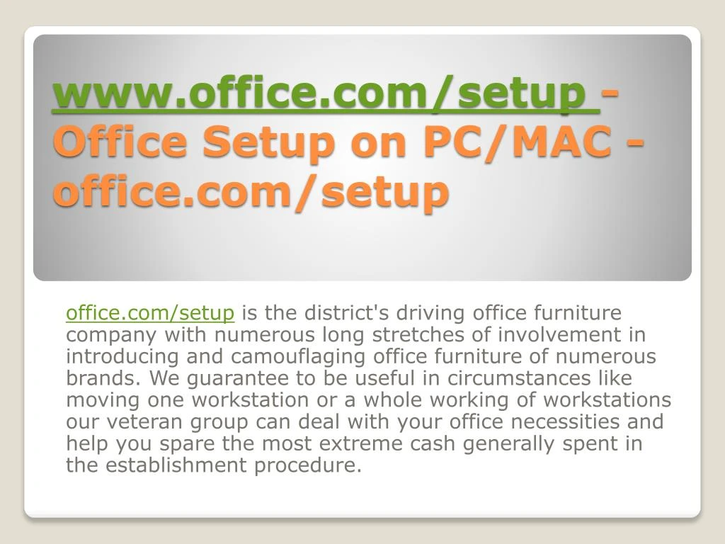 www office com setup office setup on pc mac office com setup