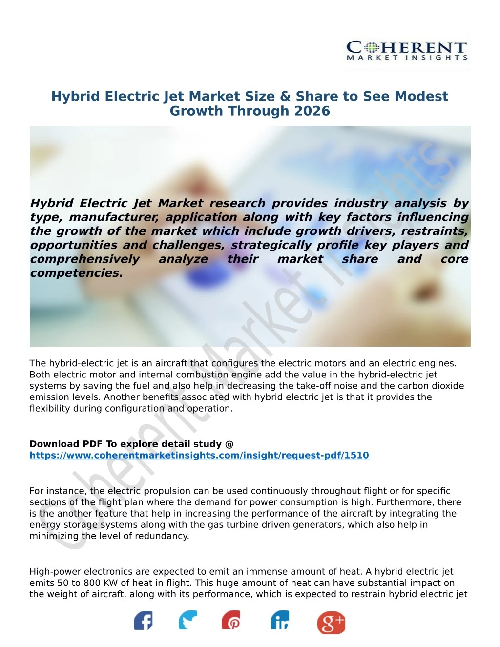 hybrid electric jet market size share