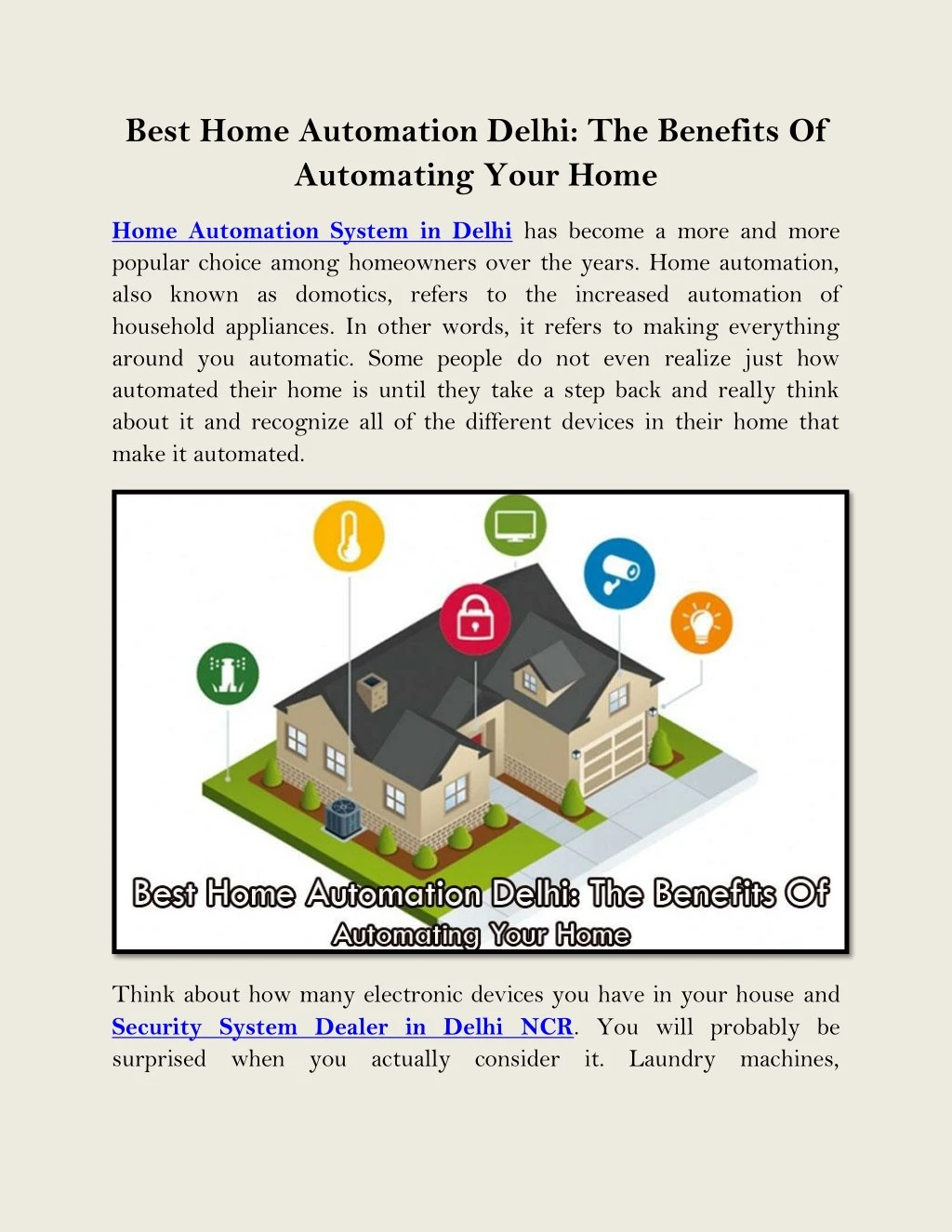best home automation delhi the benefits